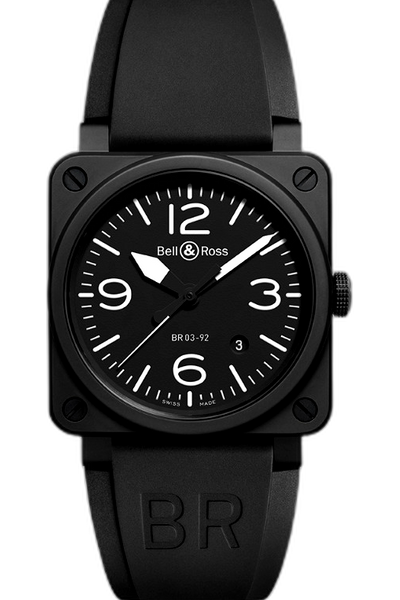 Bell & Ross BR 03-92 Black Steel reference photo