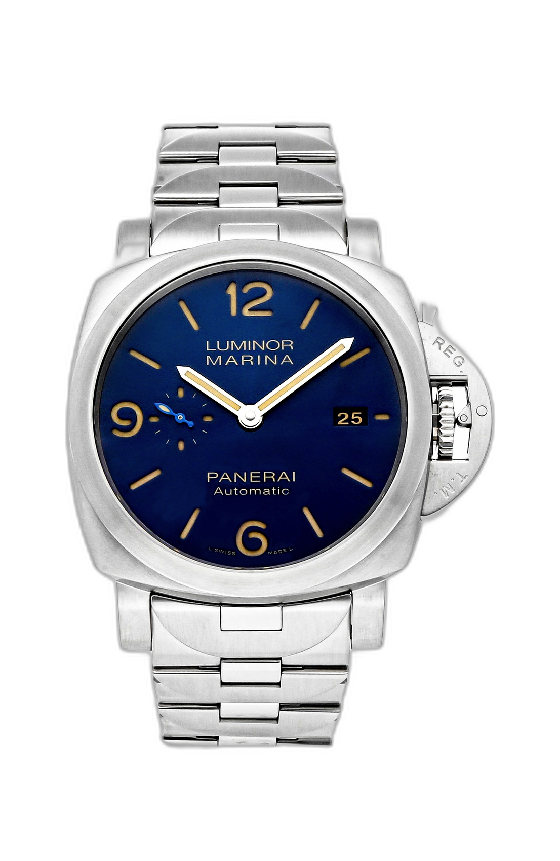 Panerai Luminor Chrono Automatic White Gold AMG PAM105 Price, Specs ...