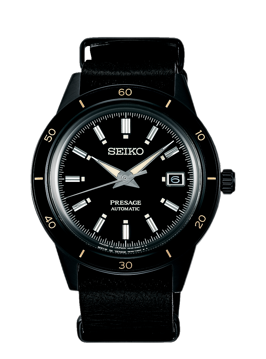 SEIKO Presage Style60s Black 40mm | SRPH95 main image 0