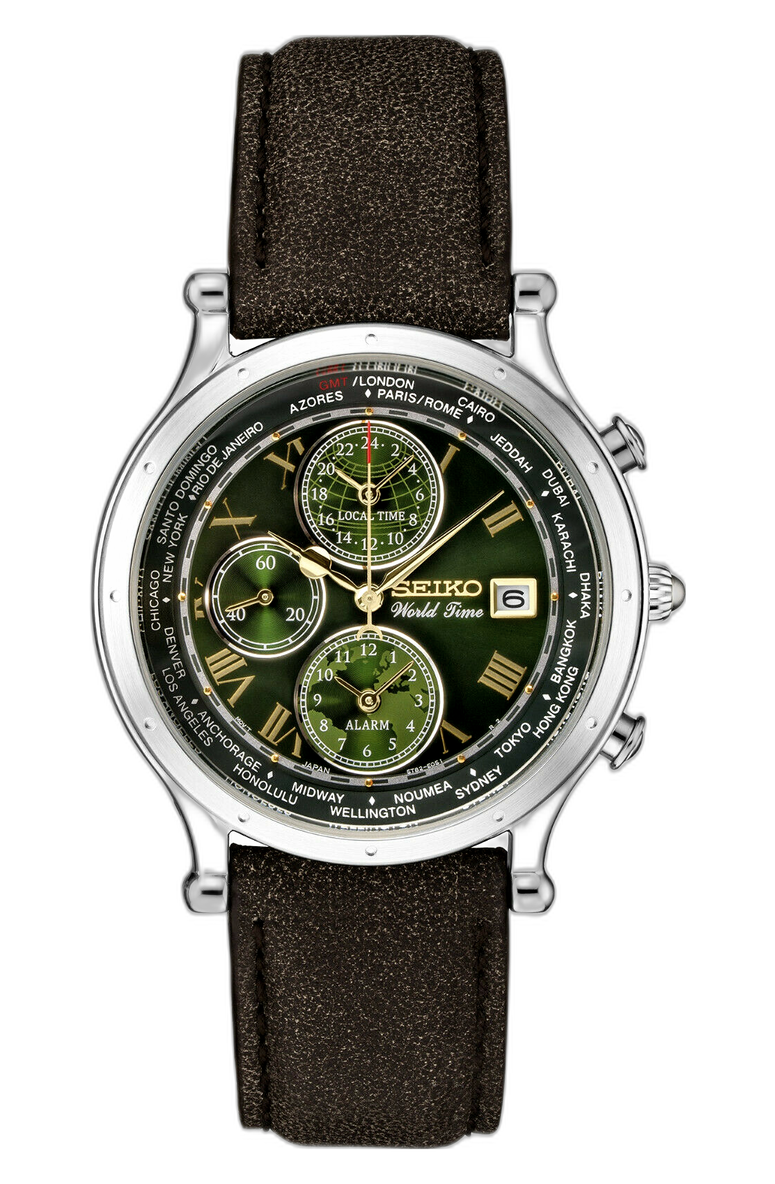 Seiko Chronograph 30th Anniversary Age Of Discovery World Time