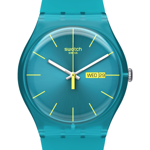 Swatch Turquoise Rebel (SUOL700) Price Guide & Market Data | WatchCharts