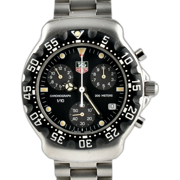 カリギュラ('80米) TAG Heuer Formula 1 Chronograph Quartz Stainless Steel CA1211