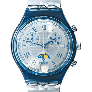 Swatch - SCN402/3 „Moon Date“ - aus Sammlungsauflösung