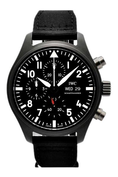 IWC Pilot s Watch Chronograph Top Gun 389101 Price Specs Market Insights WatchCharts