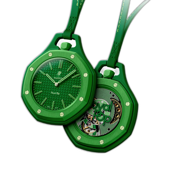 Swatch Royal Pop Green Eight SSX03G100N Price as of September 2026