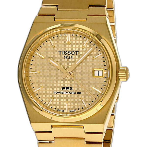 Tissot PRX Powermatic 80 Yellow Gold (T137.407.33.021.00) Price Guide ...