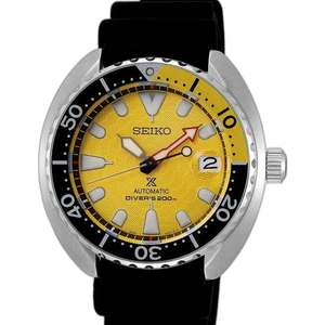 Seiko 2025 turtle yellow