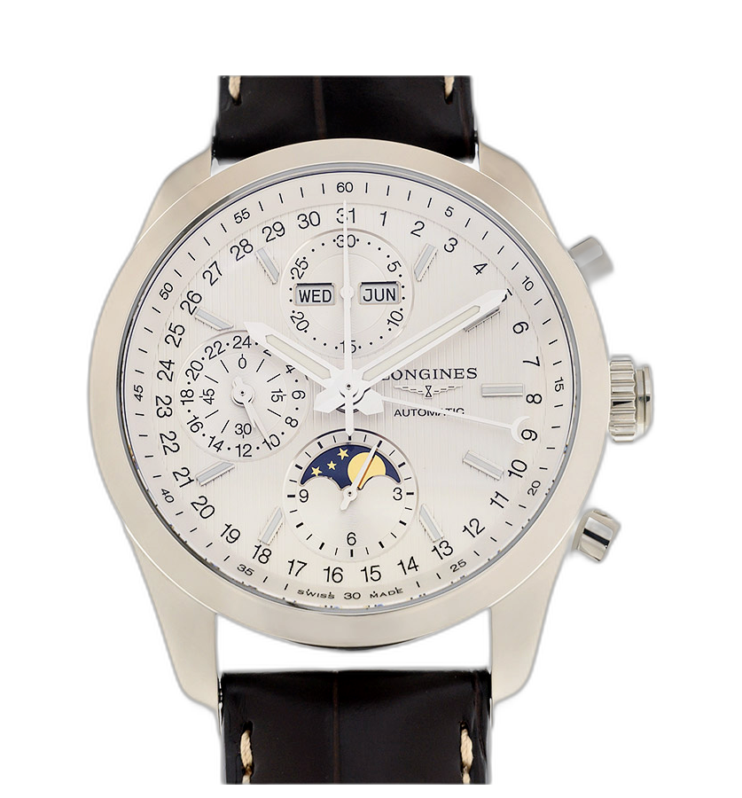 Longines conquest classic moonphase hot sale