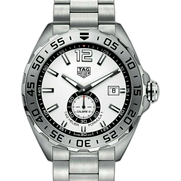 Tag heuer formula 1 with white face hot sale