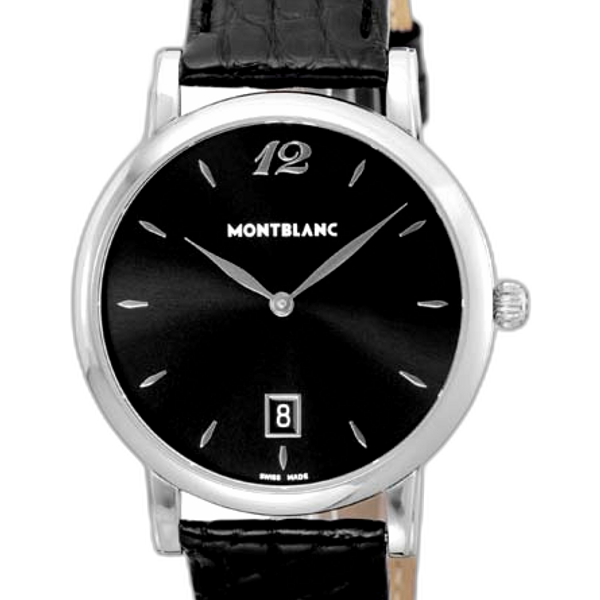 Montblanc Classique Date Quartz 39mm Black 108769 Price as of July 2026 ...