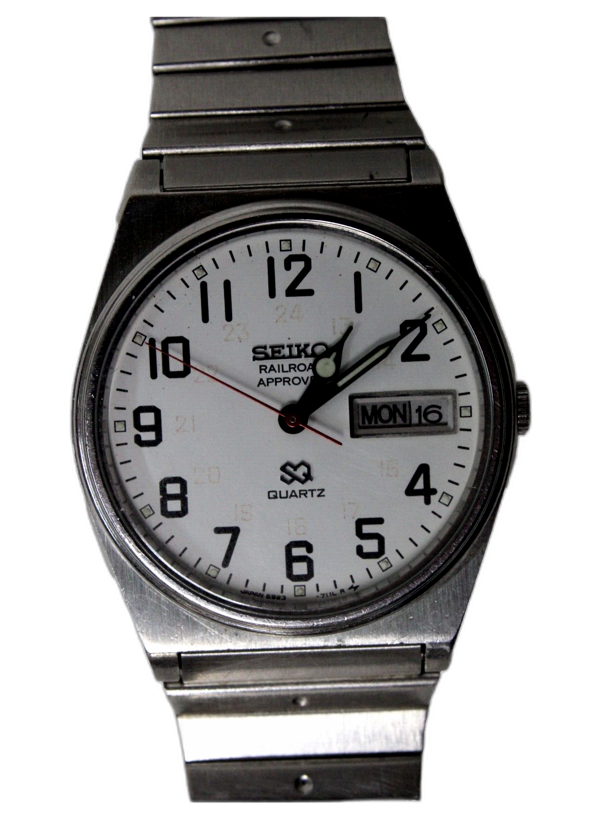 幸　23 VINTAGE GENTS SEIKO SQ QUARTZ Formal STYLE 6923-7030 JAPAN