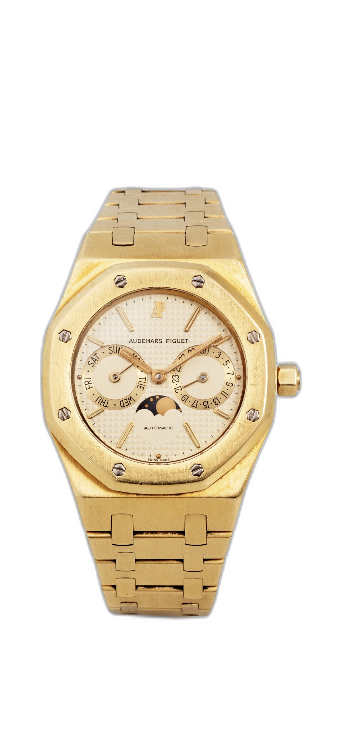 Audemars Piguet Royal Oak Day-Date Moonphase 25594 Yellow Gold 25594BA ...