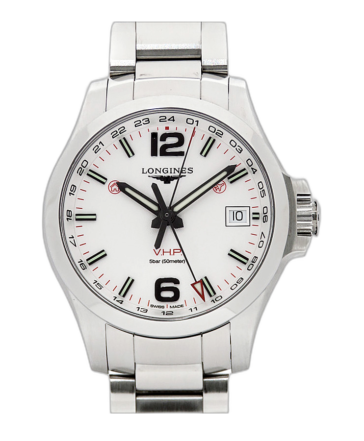 Longines Conquest V.H.P. GMT 41 L3.718.4.76 Price Guide Market