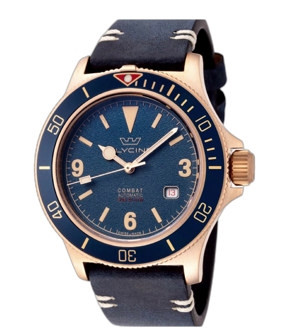 Glycine combat sub outlet vintage