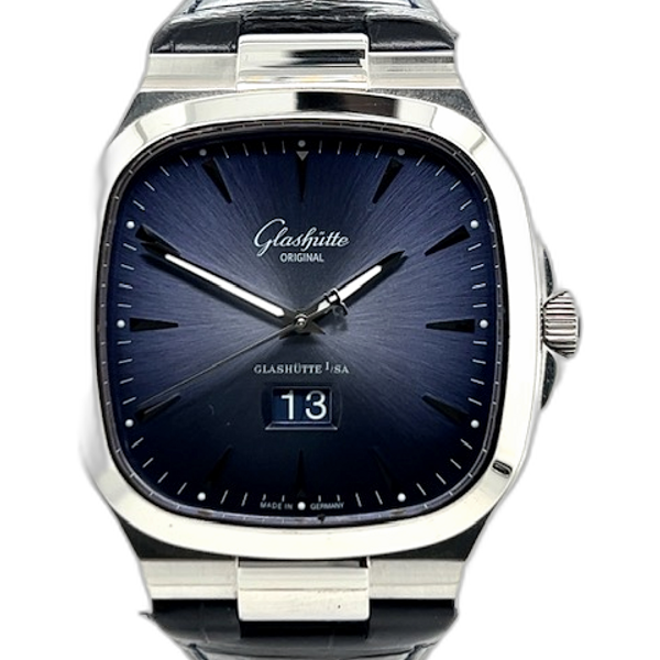 Glashutte Original 1/SA Stainless Steel Watch at 1stDibs  glashütte  original 3atm no 125 preis, glashutte tiffany blue, glashutte original mens  watches