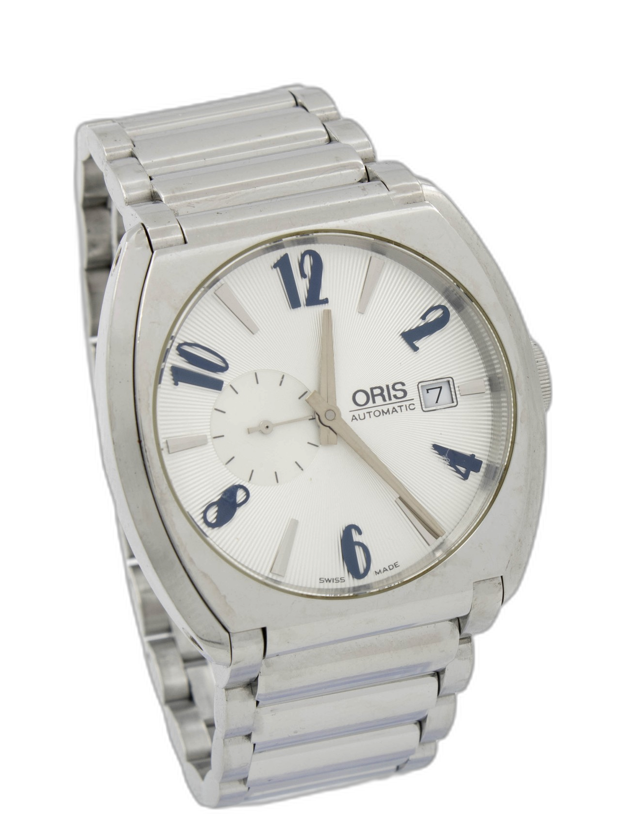 Oris Frank Sinatra Small Second Date Stainless Steel 643 7571 4061