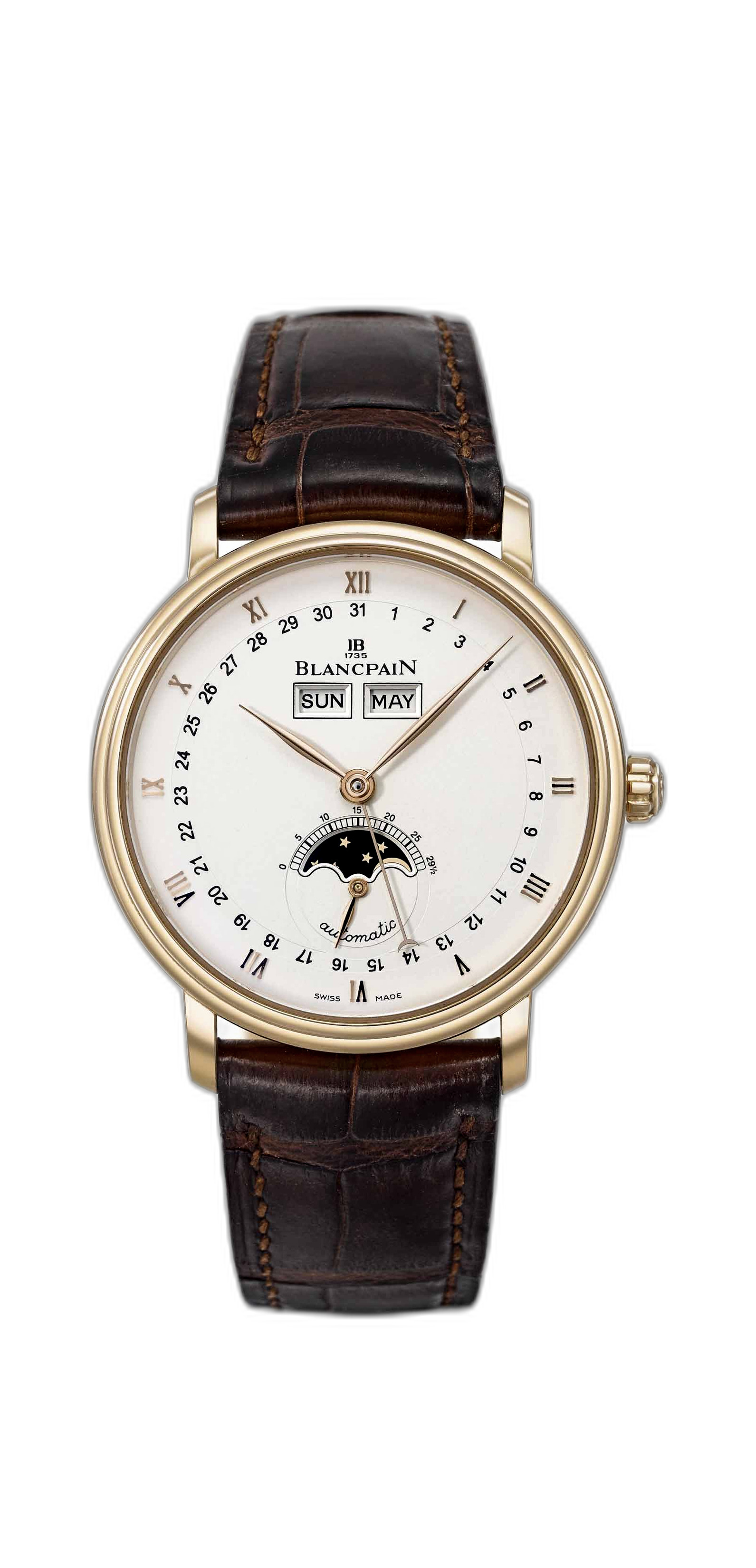 Blancpain Villeret Quanti me Complet 6263 3642 55 Price Guide