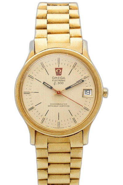 Omega constellati s fashion electronic f300hz gold