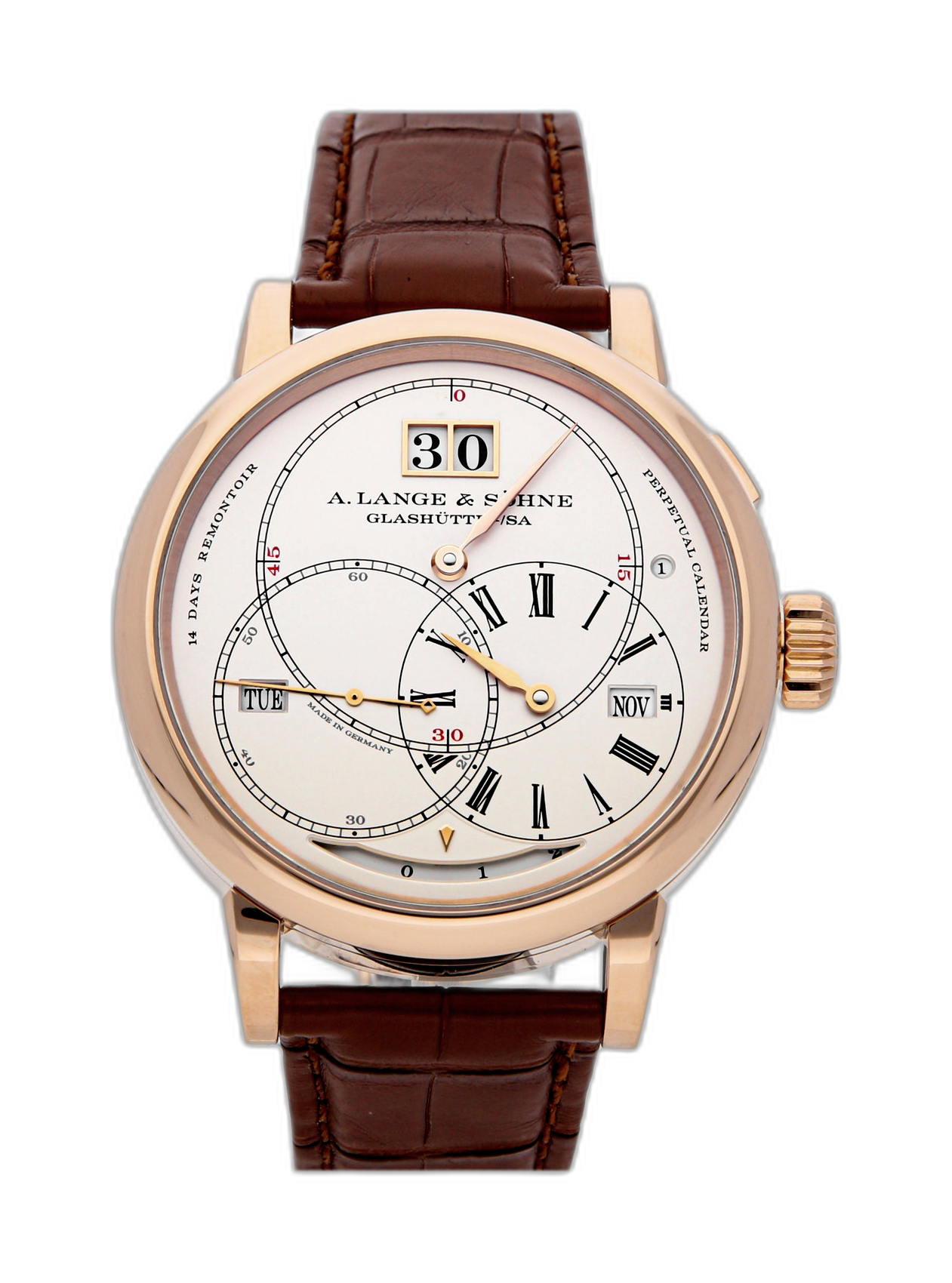 A. Lange & Söhne Richard Lange Perpetual Calendar Terraluna Pink