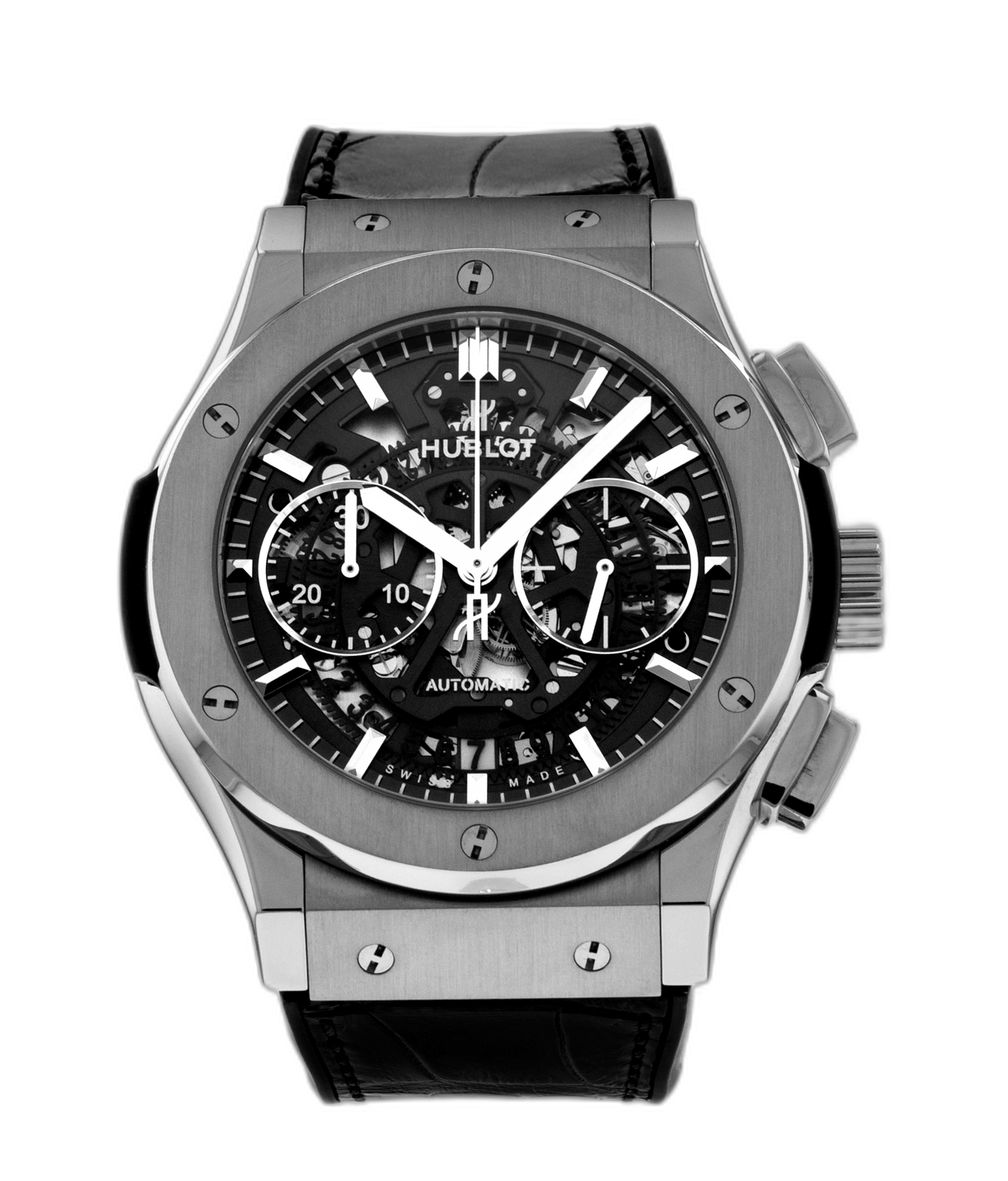 Hublot Classic Fusion 45 Aerofusion Chronograph Titanium 525.NX.0170.LR ...