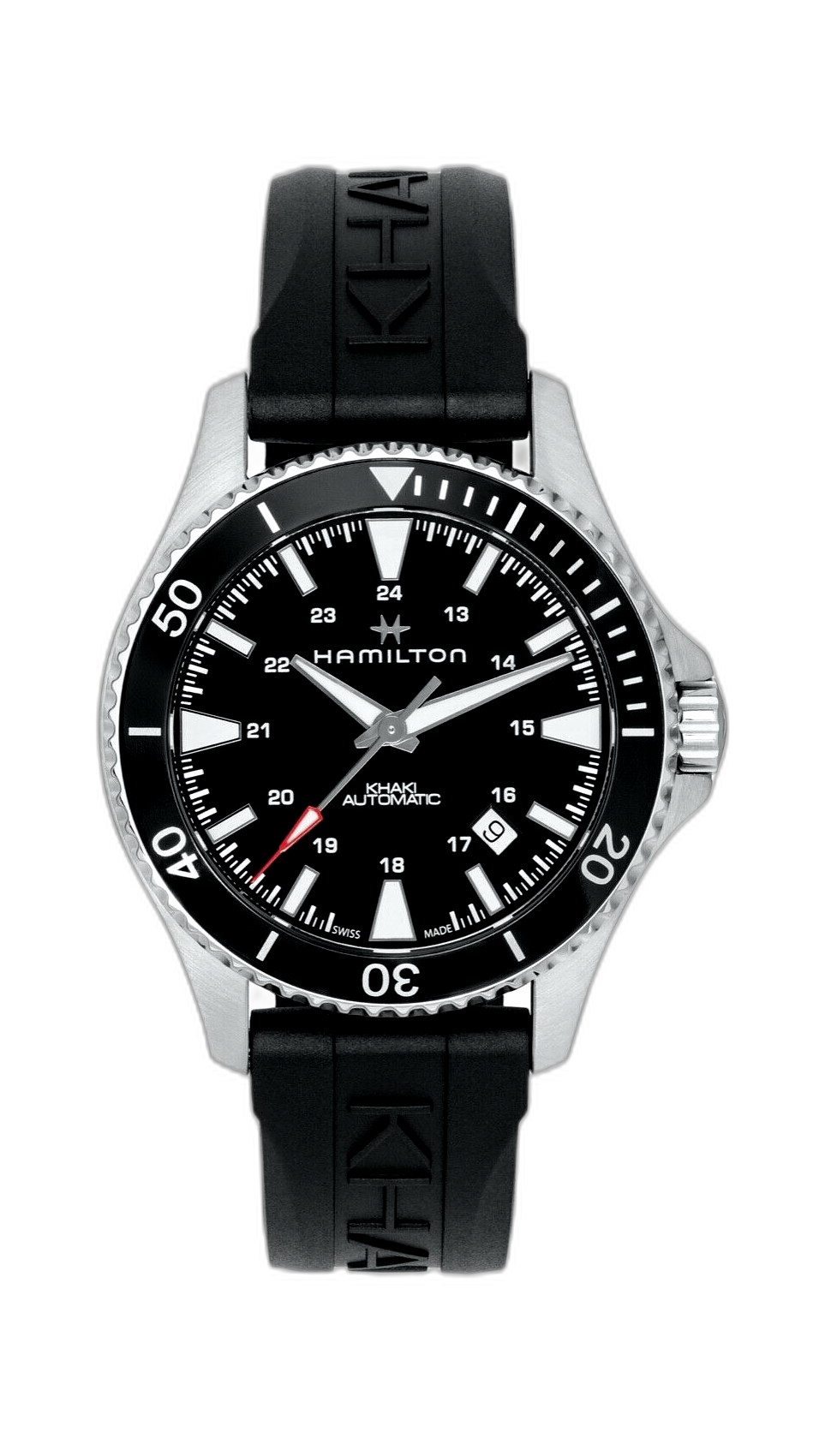 Hamilton Khaki Navy Scuba Auto Stainless Steel H82335331 Price, Specs ...