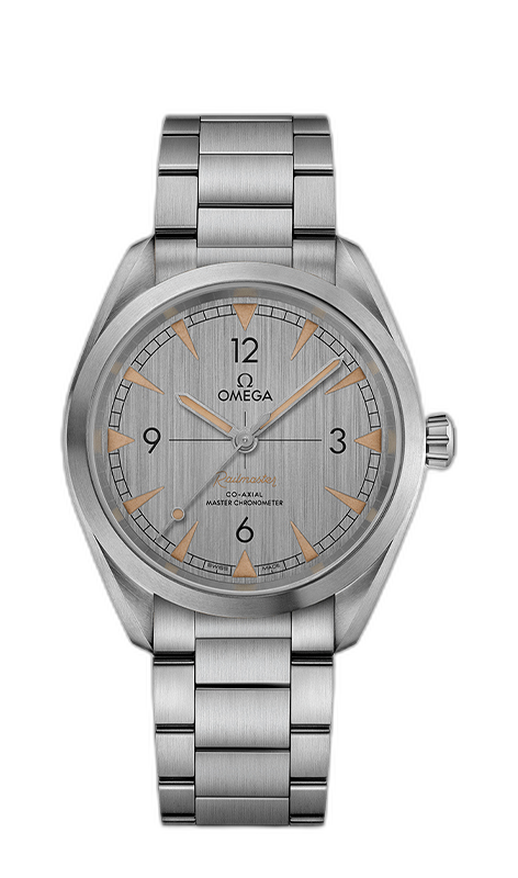 ORIGINAL OMEGA AQUA TERRA RAILMASTER 2803.52 AUTOMATIC CO-AXIAL LEATHER  WATCH | Quartz Watches Inc