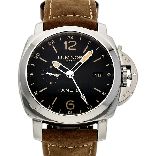 Panerai Luminor 1950 3 Days GMT Auto Steel Strap Watch PAM 531 NO