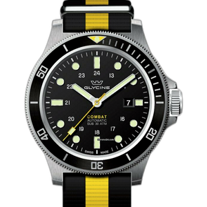 Glycine Men s Combat Sub 46 mm Automatic Steel Ref GL0258 NEW