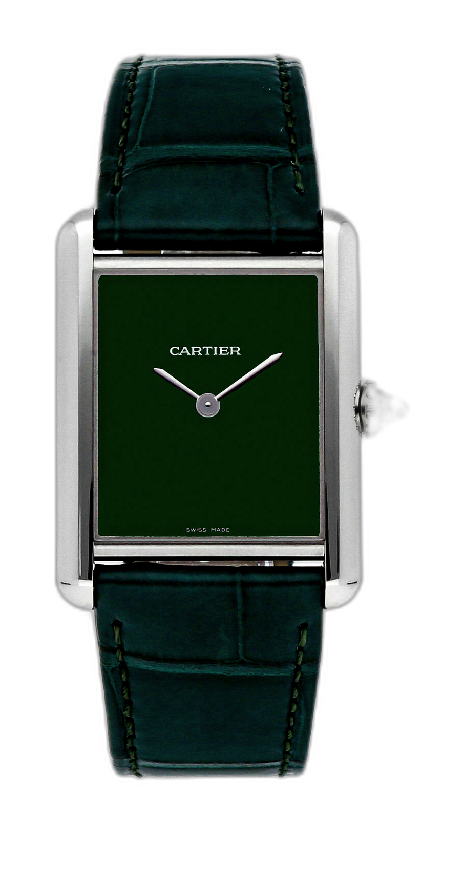 Cartier Tank Must Monochrome Green WSTA0056 Price Guide Market