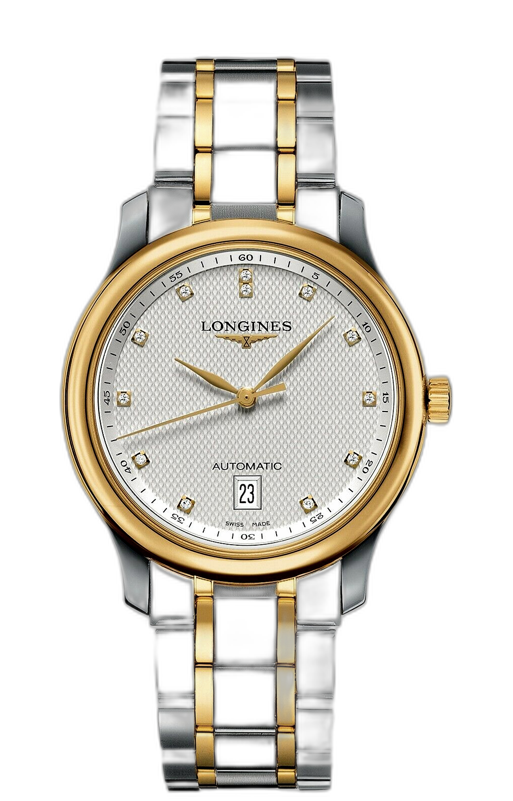 Longines Master Collection Date 38.5 Two Tone Diamond L2.628.5.77