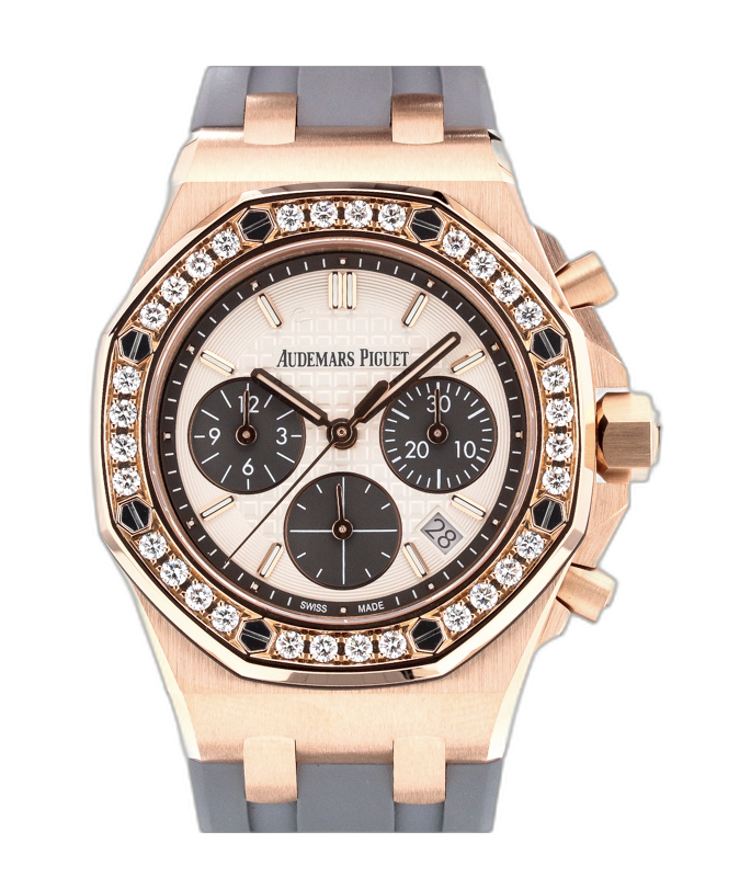 Audemars Piguet Royal Oak Offshore 26231 Lady Chronograph Pink Gold ...