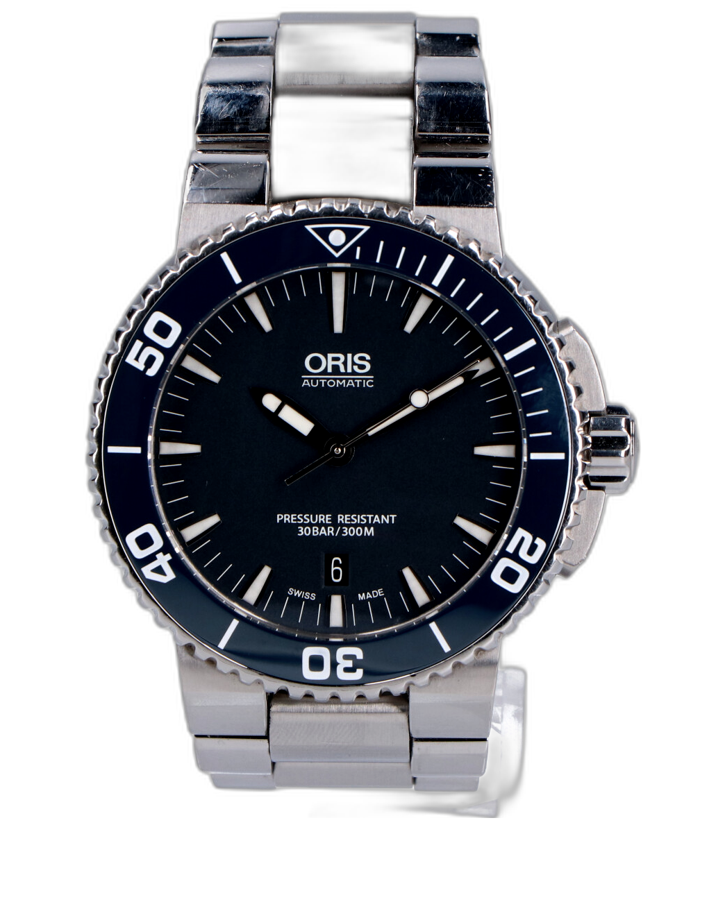 Oris Aquis Date 43 73376534155 0782601PEB Price Guide Market