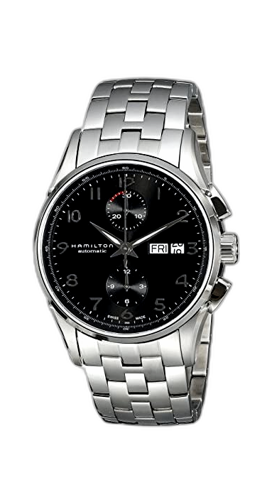 【ジャンク品】H32576135／JAZZMASTER MAESTRO Hamilton Jazzmaster Maestro Automatic Chronograph 41mm Black