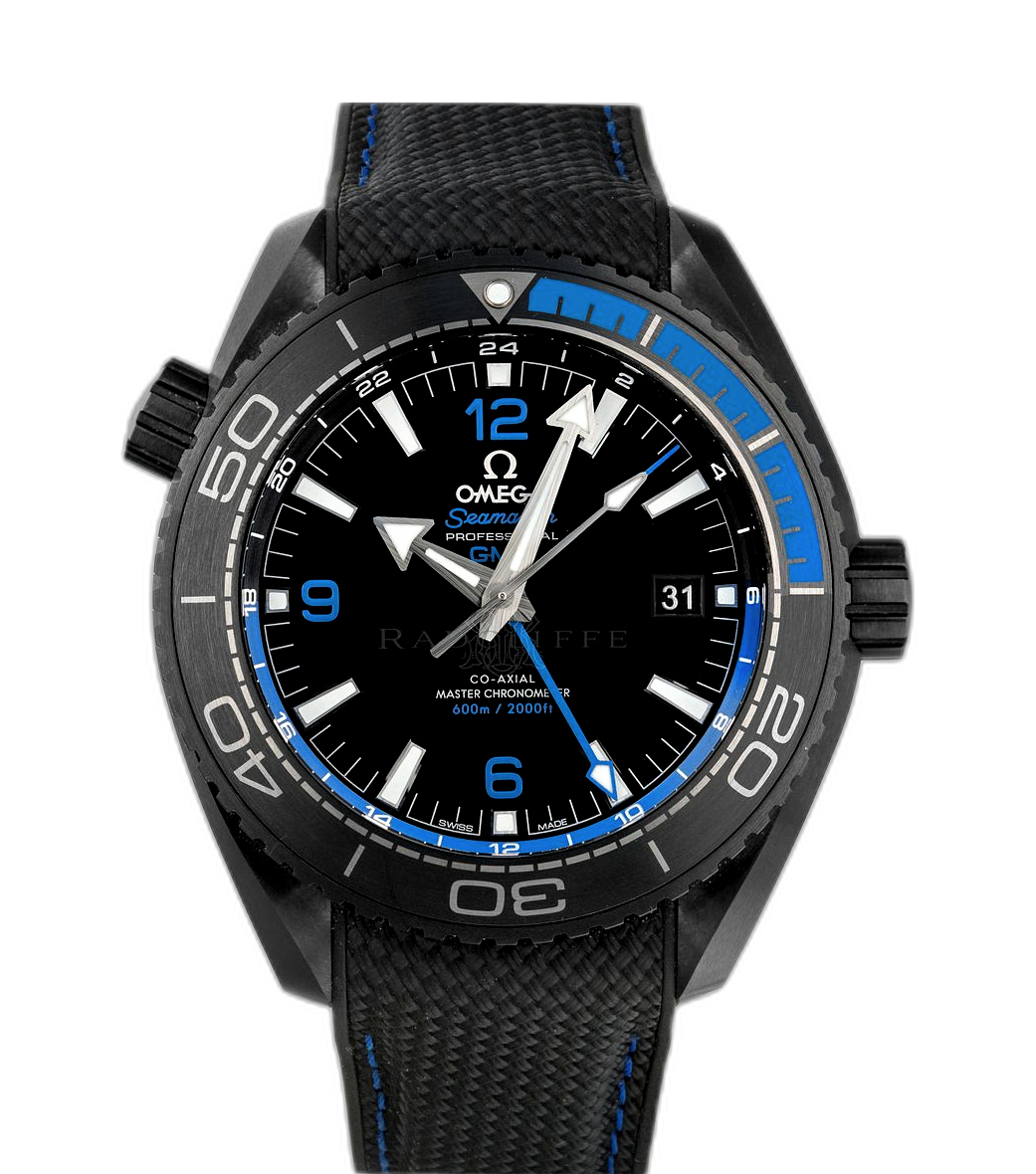 Omega seamaster planet outlet ocean deep black price