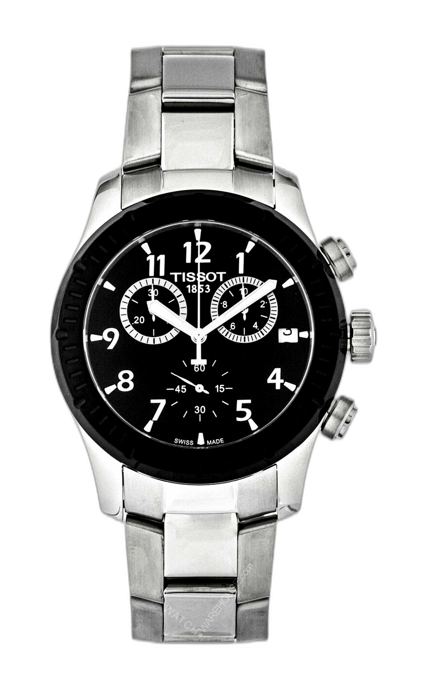 Tissot V8 Quartz Chronograph PVD Bezel T039.417.21.057.00 Price