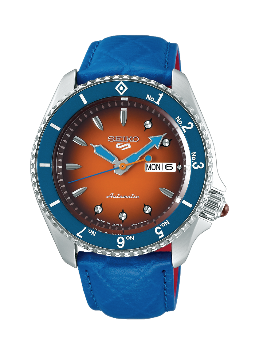 Seiko 5 Sports JoJo s Bizarre Adventure Guido Mista Limited