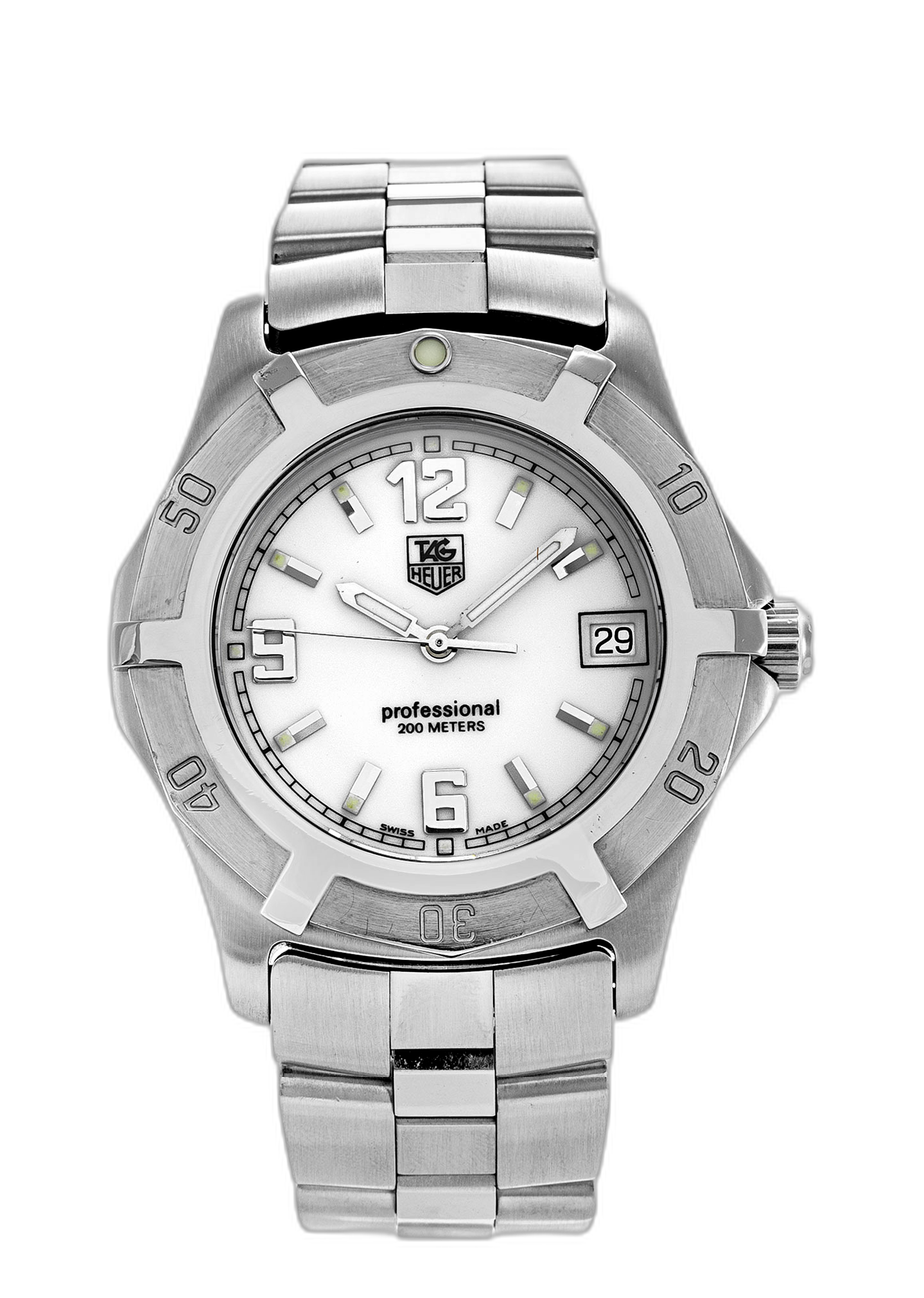 TAGHEUER WN1111 プロフェッショナル2000 エクスクルーシブ TAG Heuer 2000 Exclusive Quartz Stainless Steel WN1111 Price as of
