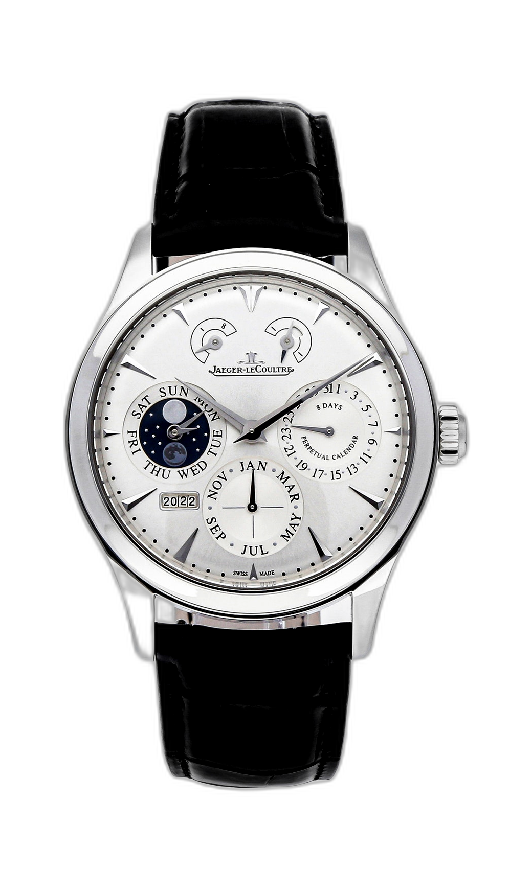 Jaeger LeCoultre Master Eight Days Perpetual 1618420 Price Guide