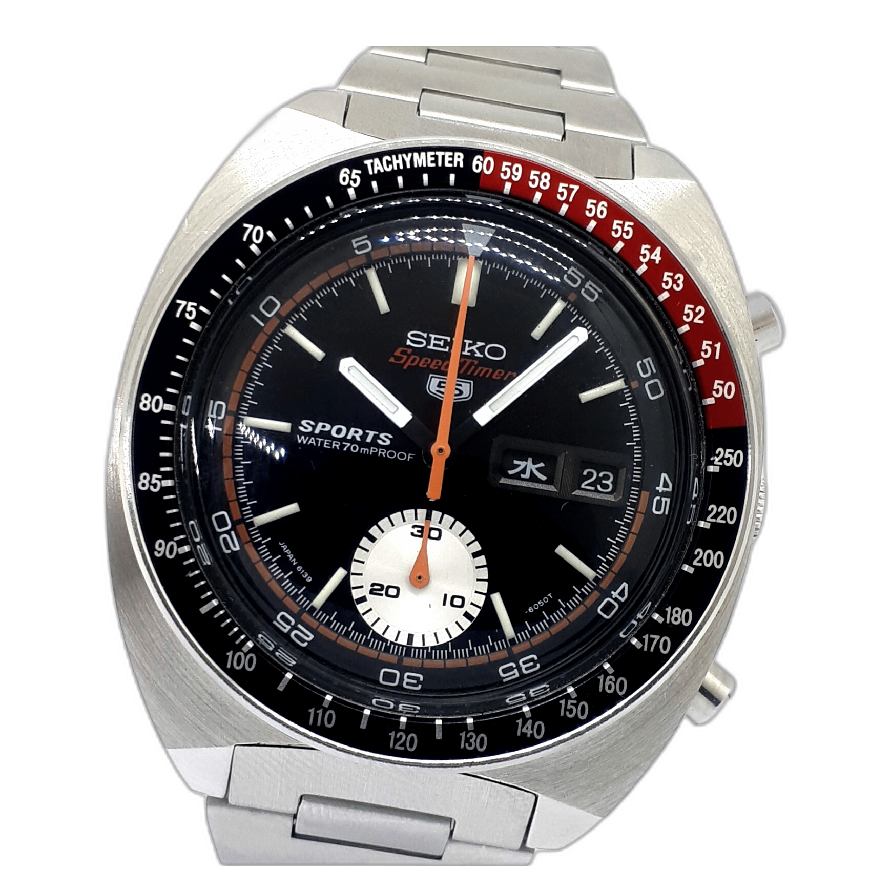 Seiko 5 Speed Timer 6139-6030 Price as of June 2026 | WatchCharts
