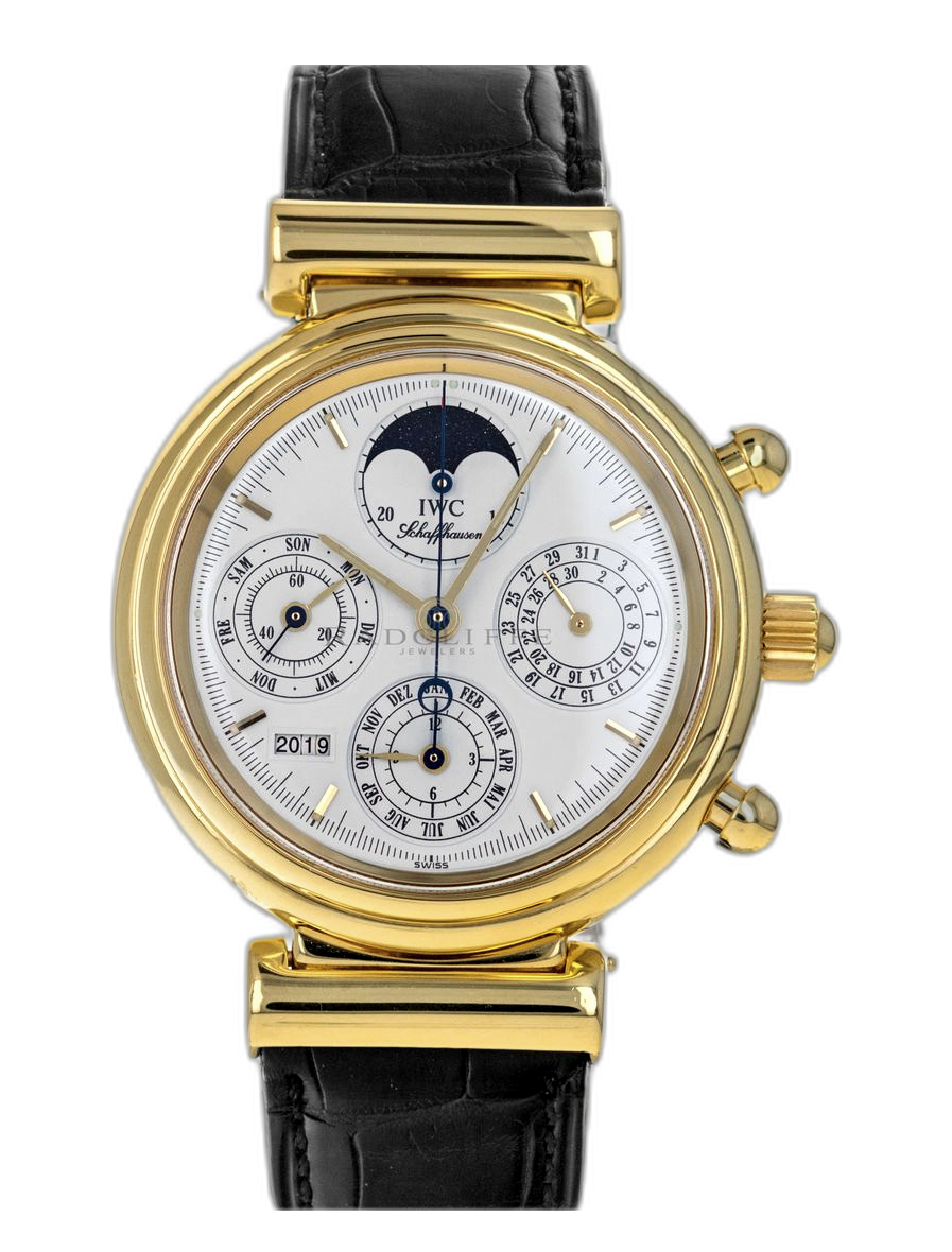 IWC Da Vinci Perpetual Yellow Gold English 375003 Price Guide