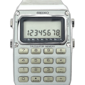 Vintage 1980's Seiko C515-5000 Calculator Memory Men's Quartz