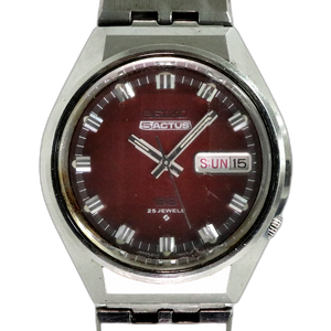 Vintage Seiko 5 Actus SS 25 Jewels Auto 6106 8470 Kanji