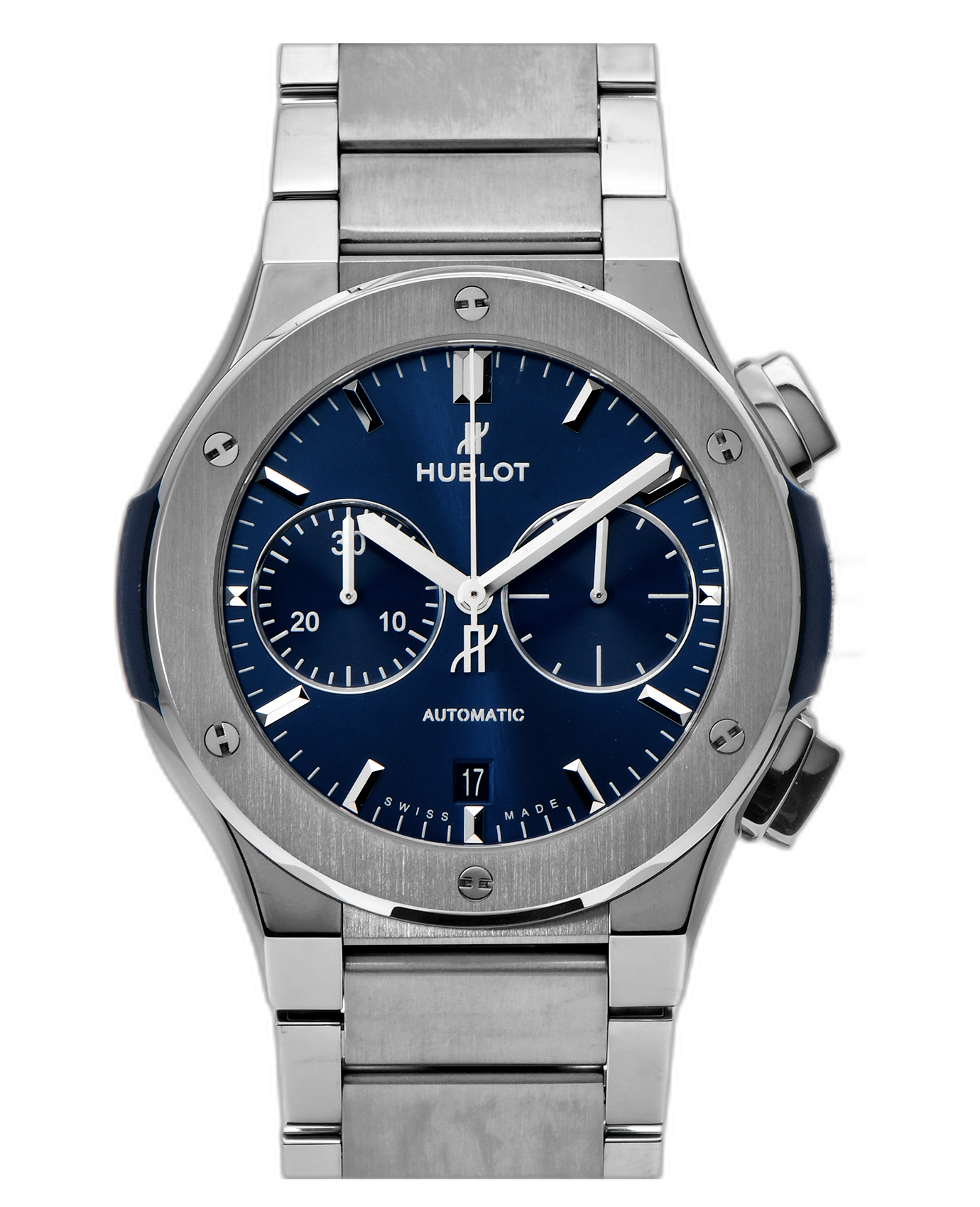 Hublot Classic Fusion 45 Chronograph Titanium (520.NX.7170.NX) Price ...