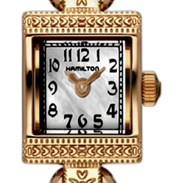 Hamilton Lady Hamilton Vintage Quartz Red Gold H31241113 Price, Specs ...