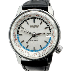 Vintage 1964 SEIKO Automatic watch World Time 6217 7000 Tokyo