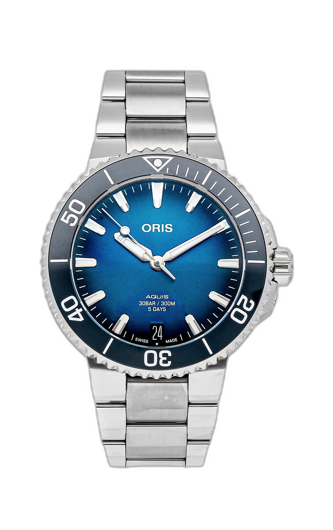 Oris Aquis Date Calibre 400 41.5 Stainless Steel 400 7769 4135
