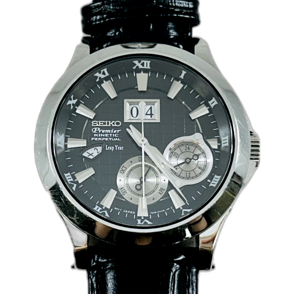 SEIKO Premier Kinetic（ジャンク） Seiko - Premier Kinetic Direct Drive Moon Phase - 5D88-0AA0