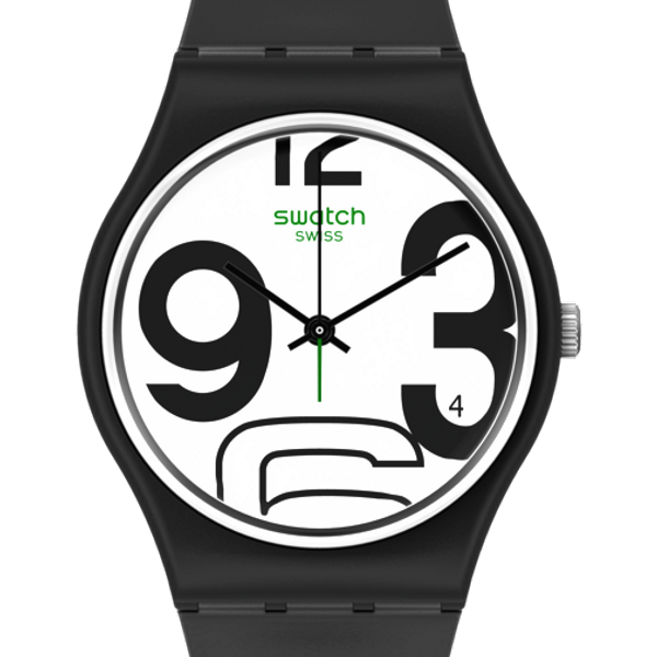 Swatch 9 To 3 SO28Z100 Price as of June 2026 | WatchCharts