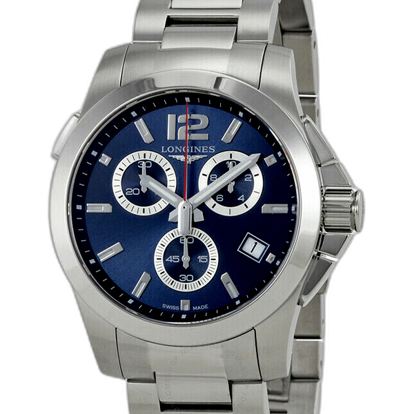 Longines conquest chronograph quartz best sale