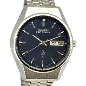 Vintage SEIKO KING QUARTZ 0853-8040 STAINLESS Mens Watch JAPAN